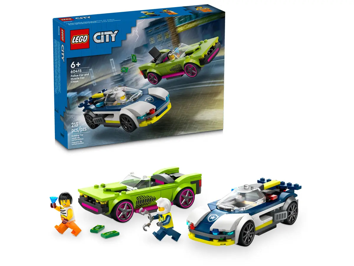 Lego police shop car