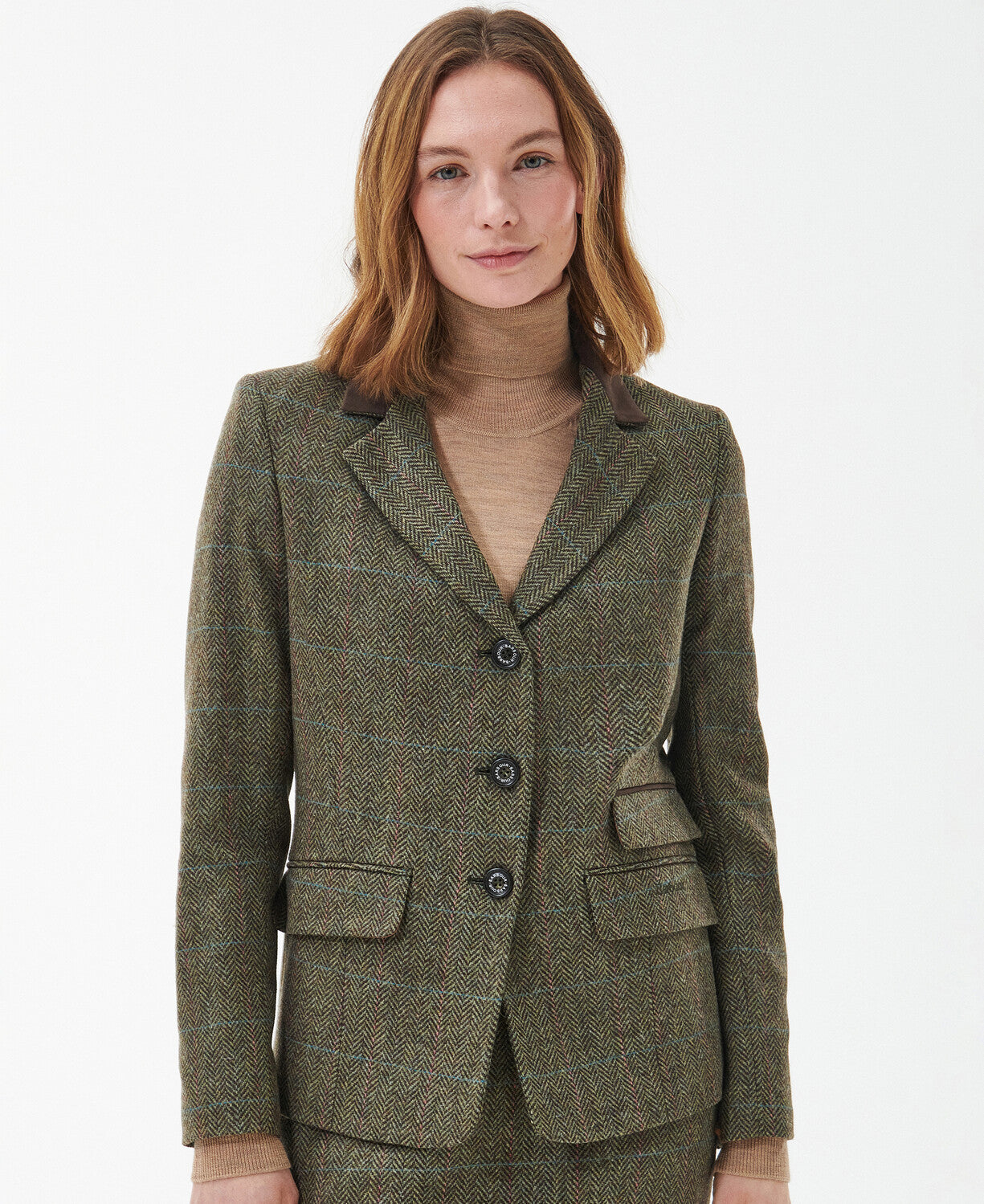 Barbour wool 2025 jacket Green