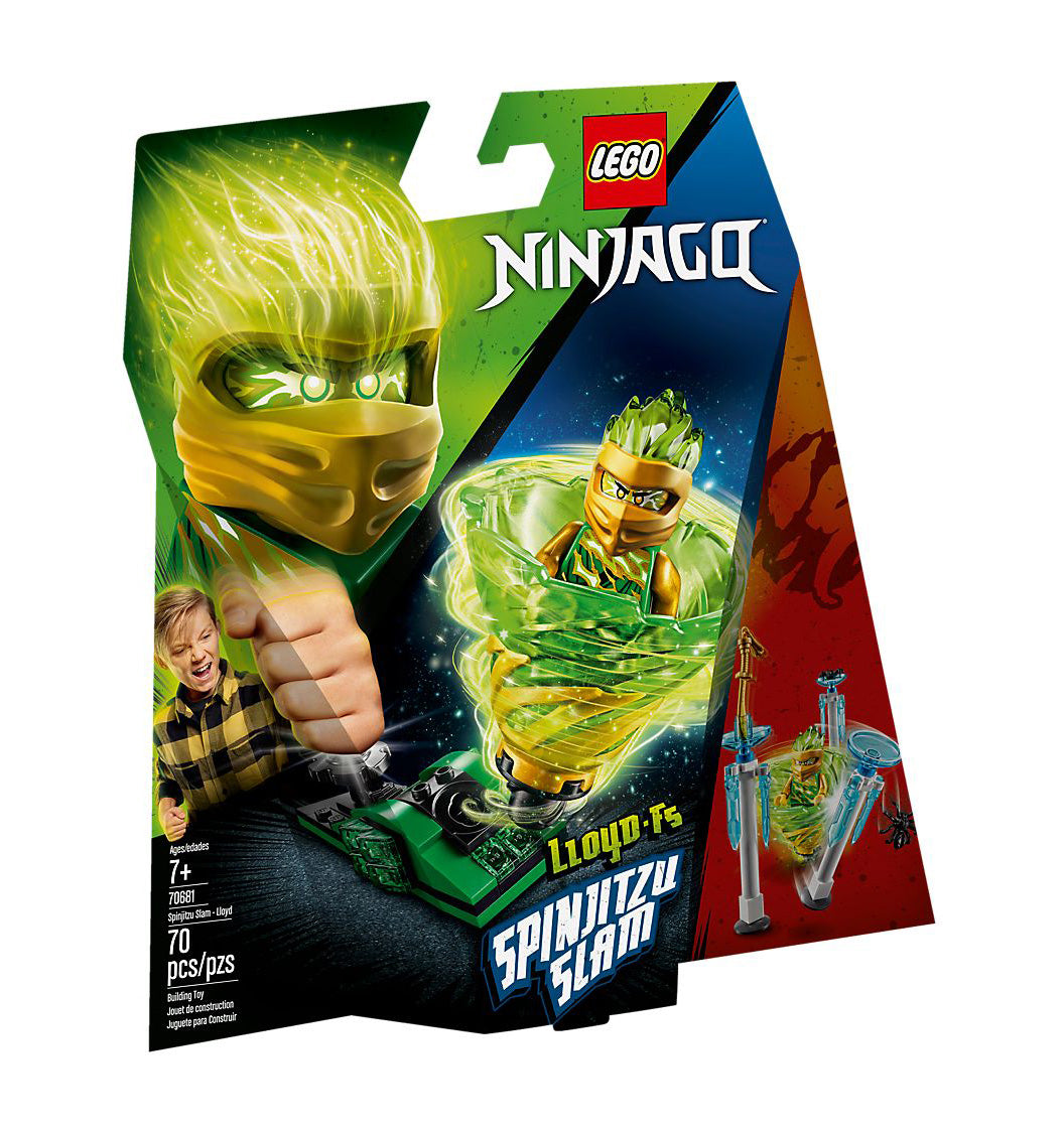 Lego Ninjago Spinjitzu Slam Lloyd 70681