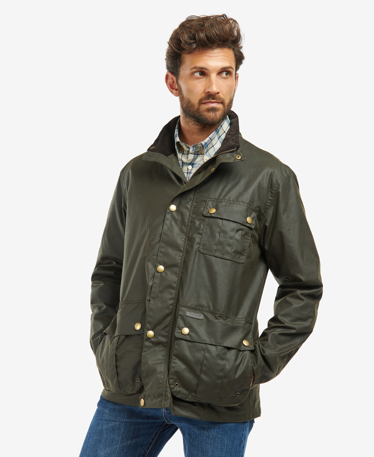 Barbour wax 2024 parka mens