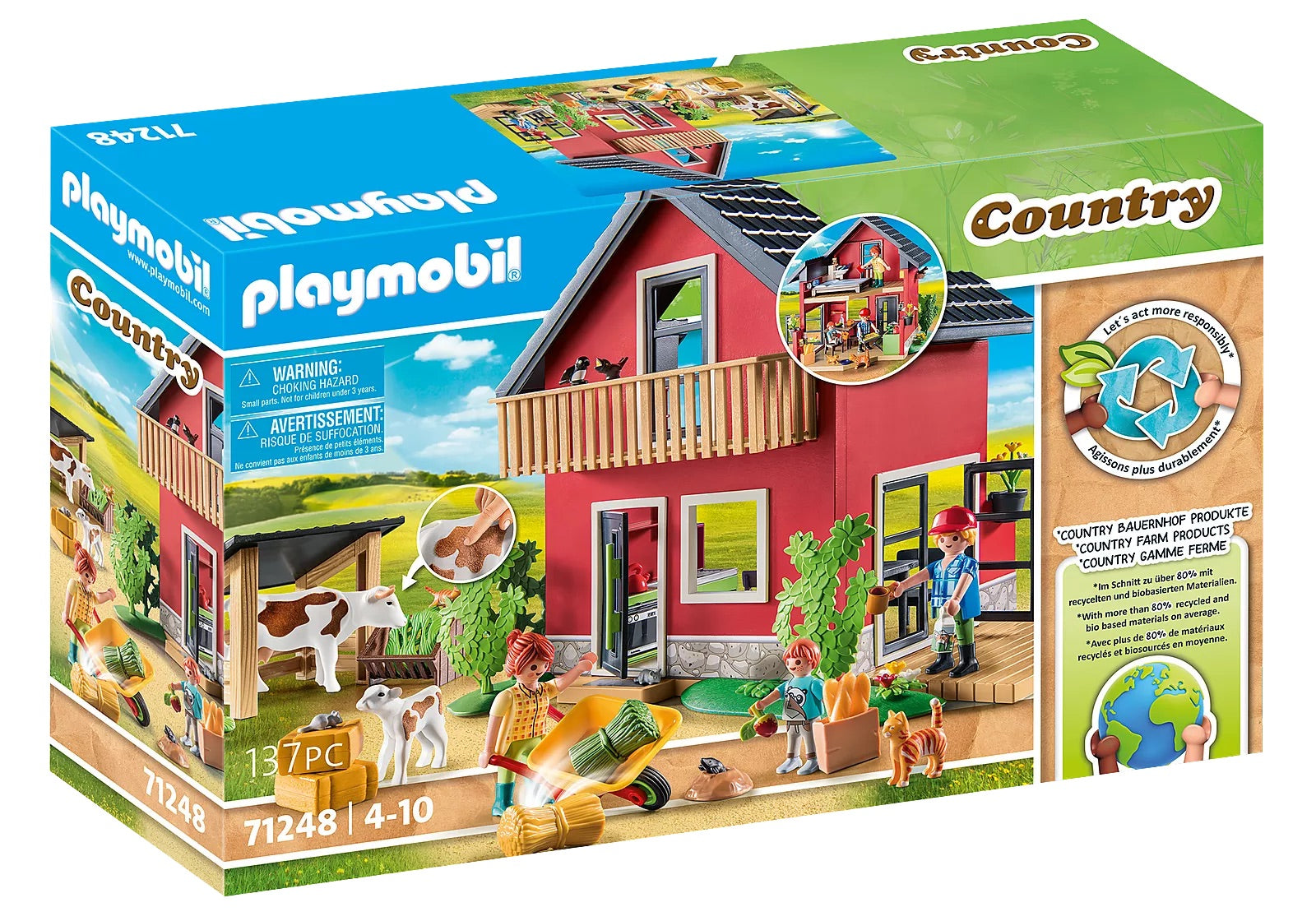 Playmobil store small house