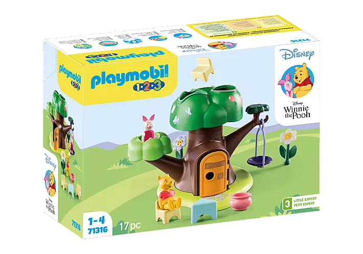 Playmobil Disney's Winnie The Pooh's & Piglet's Treehouse