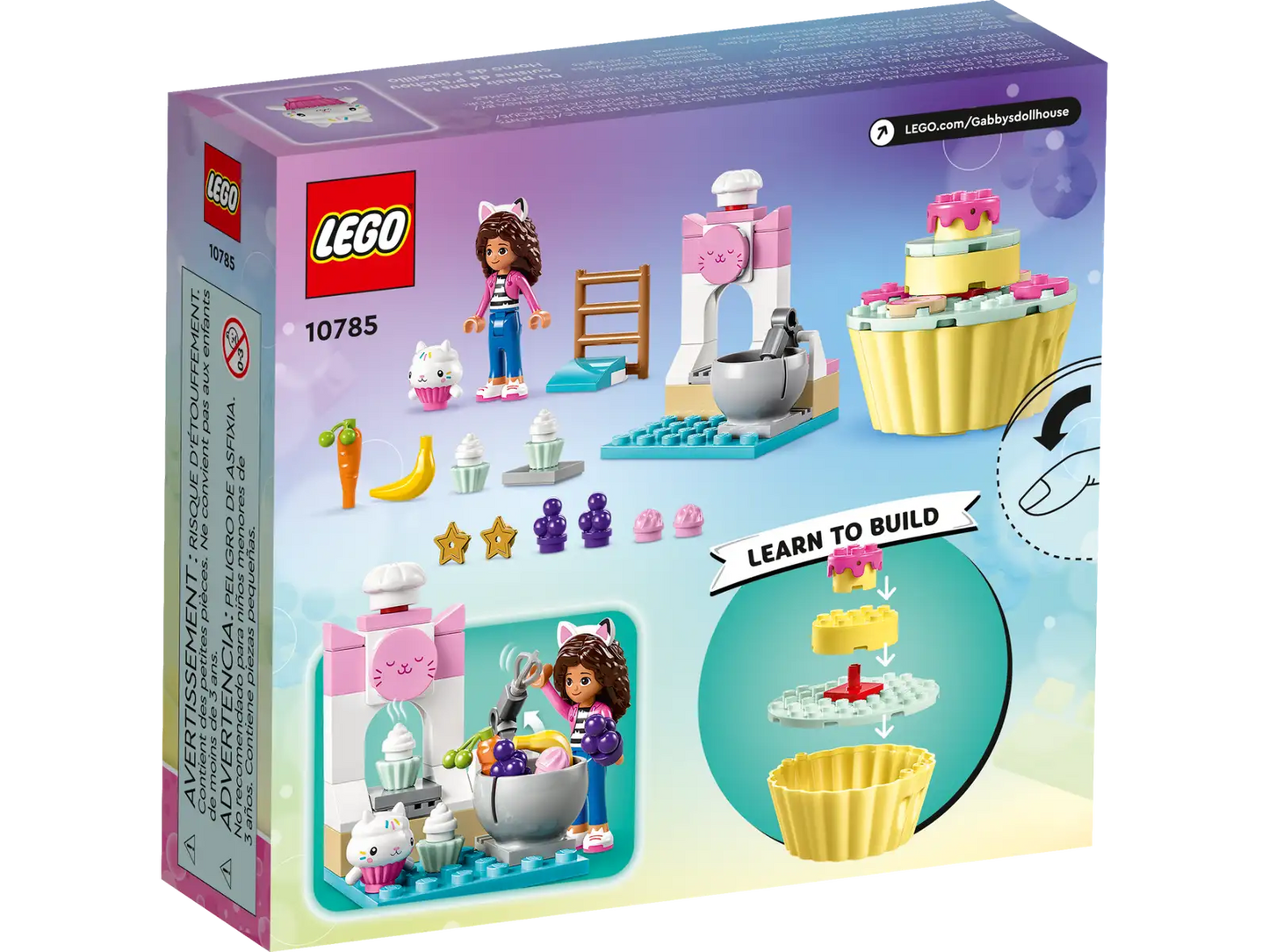 Lego Gabbys Dollhouse Bakey with Cakey Fun 10785