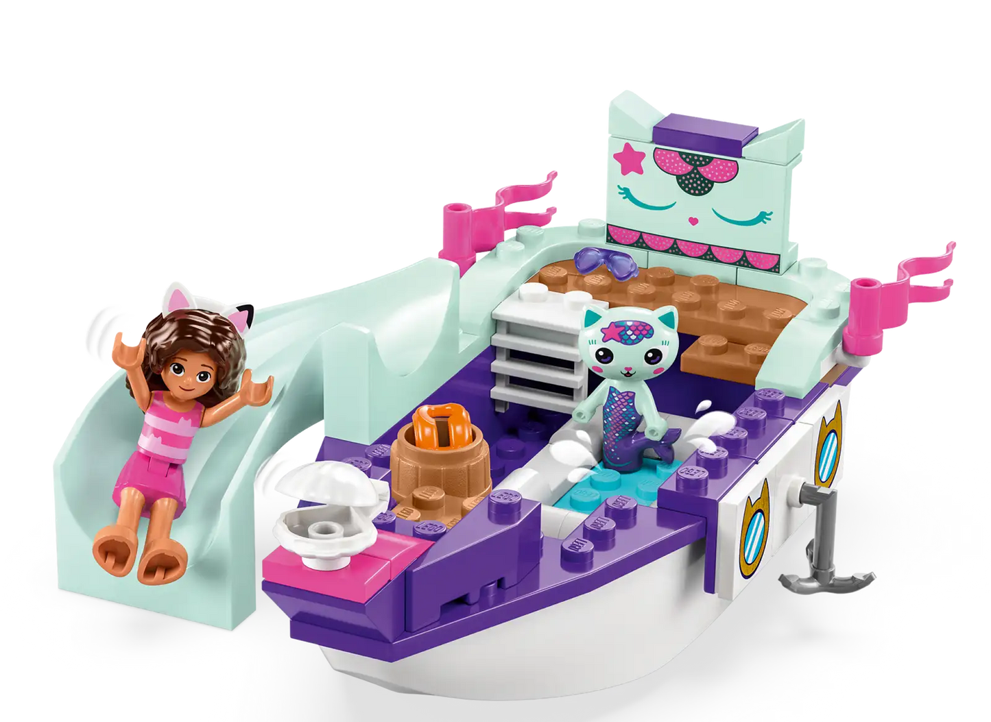 Lego Gabby's Dollhouse Gabby & MerCat's Ship & Spa 10786