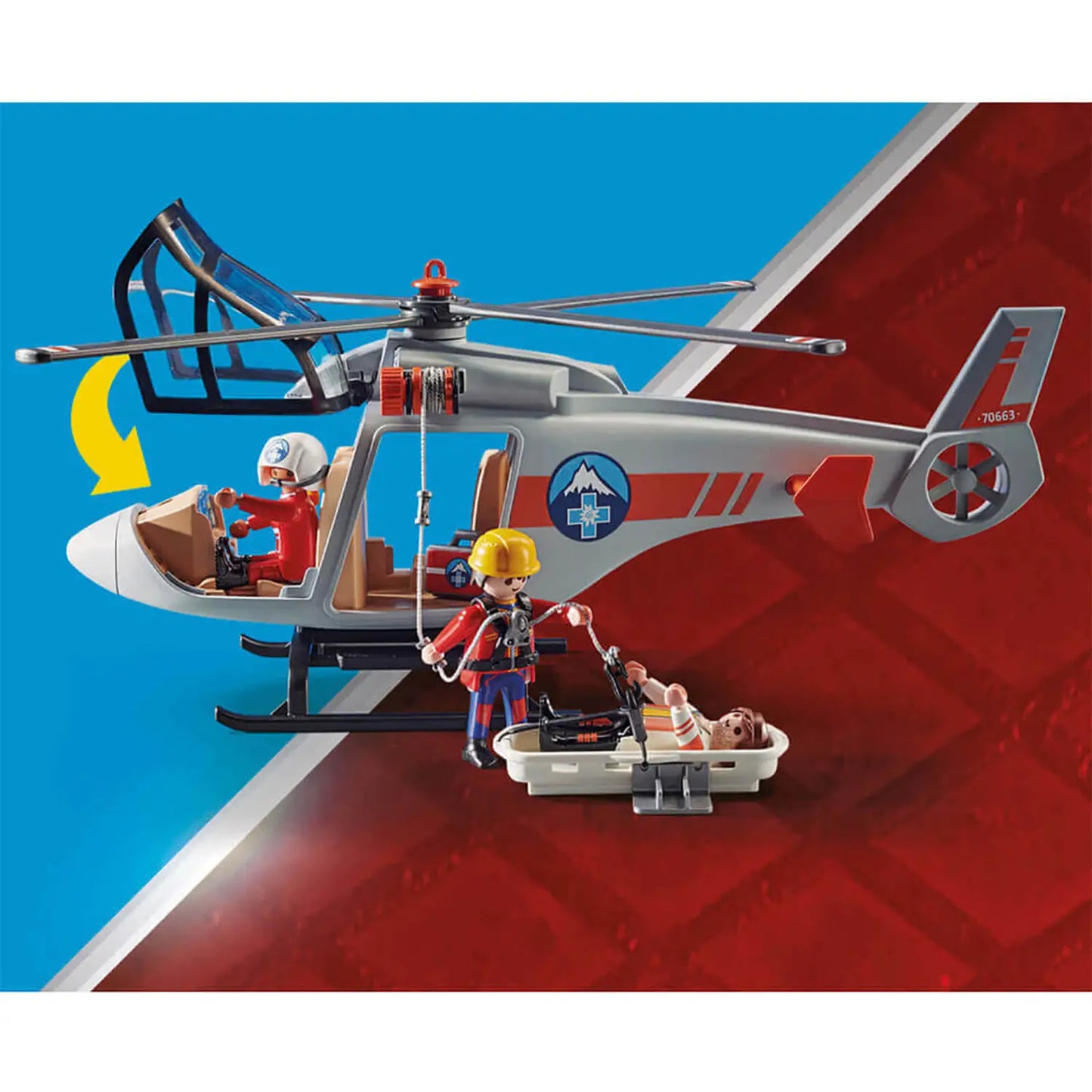 Playmobil Rescue Action Canyon Copter