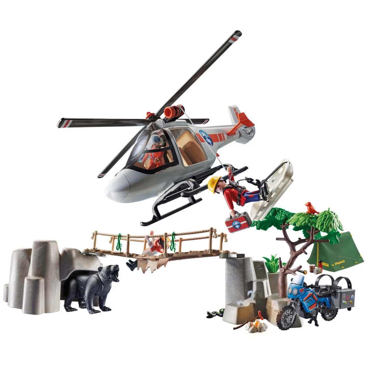 Playmobil Rescue Action Canyon Copter