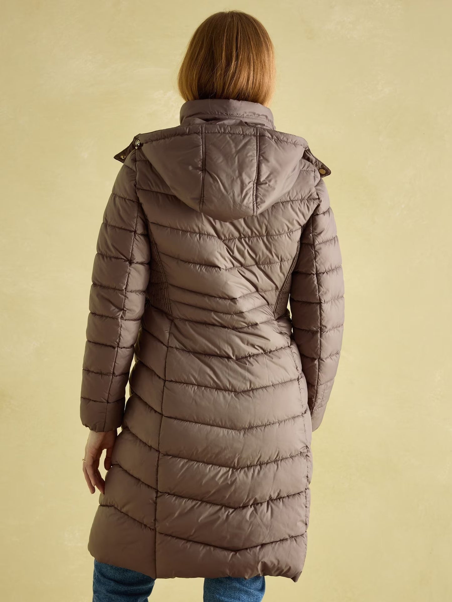 Joules Pembury Showerproof Long Padded Coat