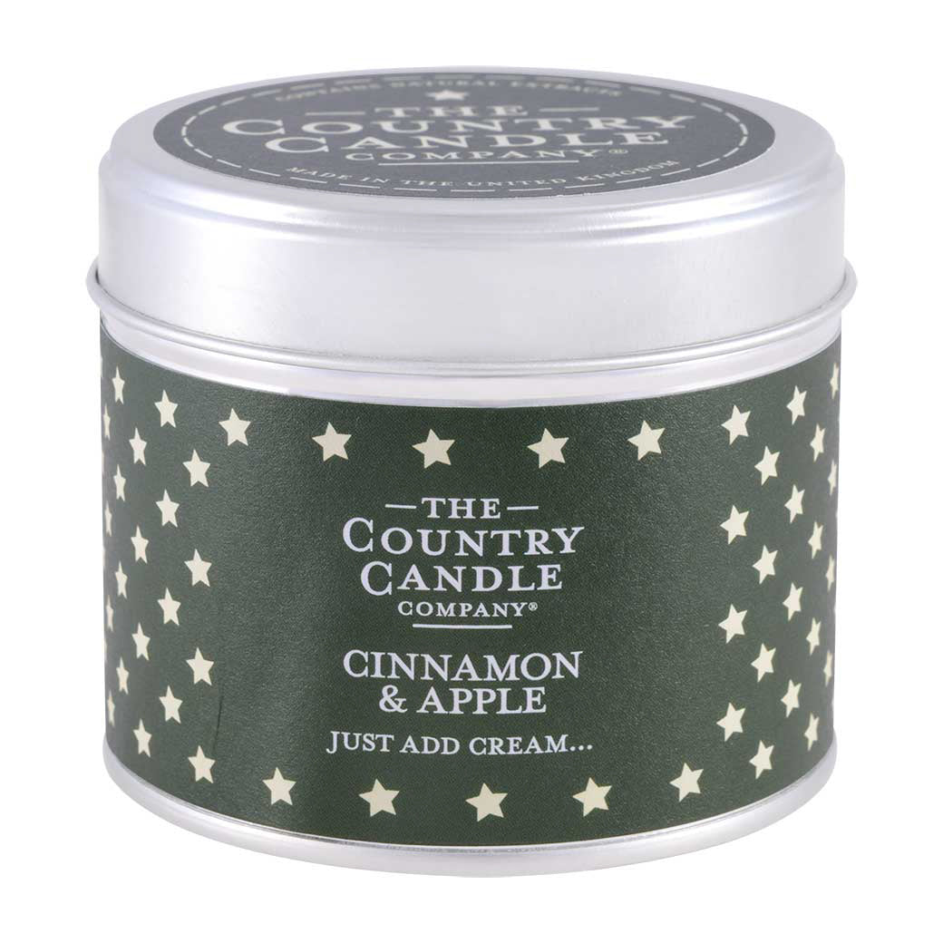 The Country Candle Co Cinnamon & Apple Pastel Tin Candle