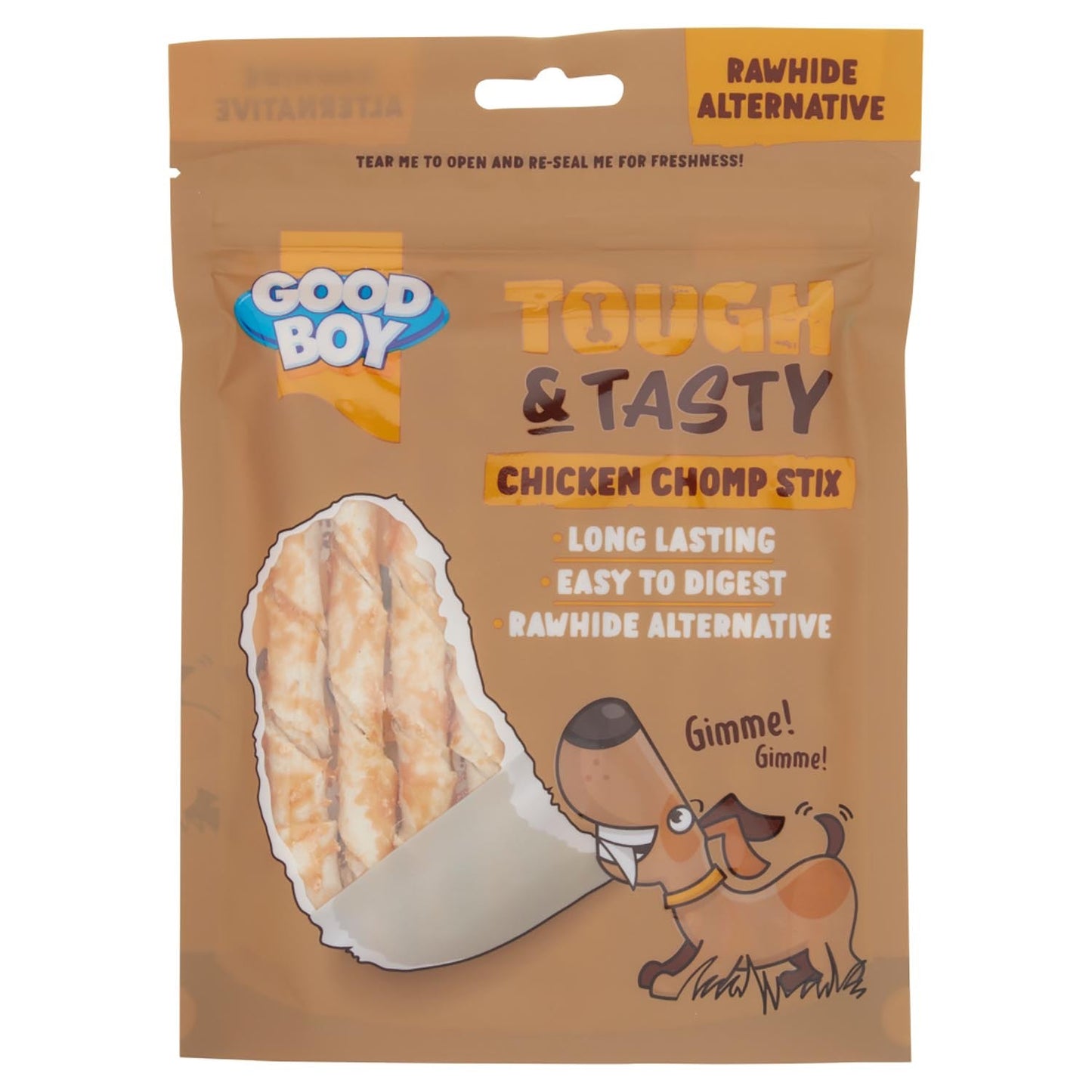 Good Boy Tough & Tasty Chicken Chomp Stick 10-Pack