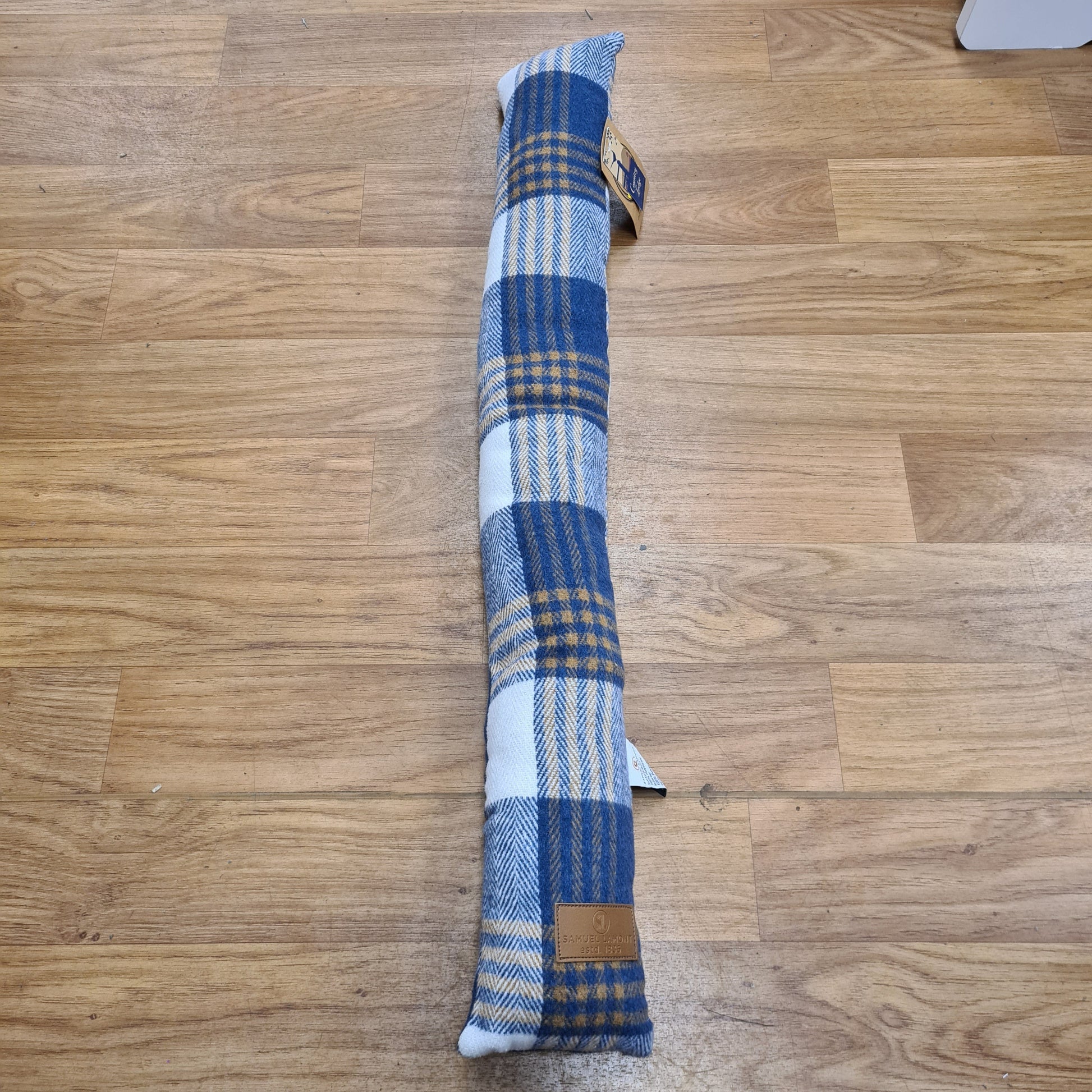 Samuel Lamont Tweed Draught Excluder Blue