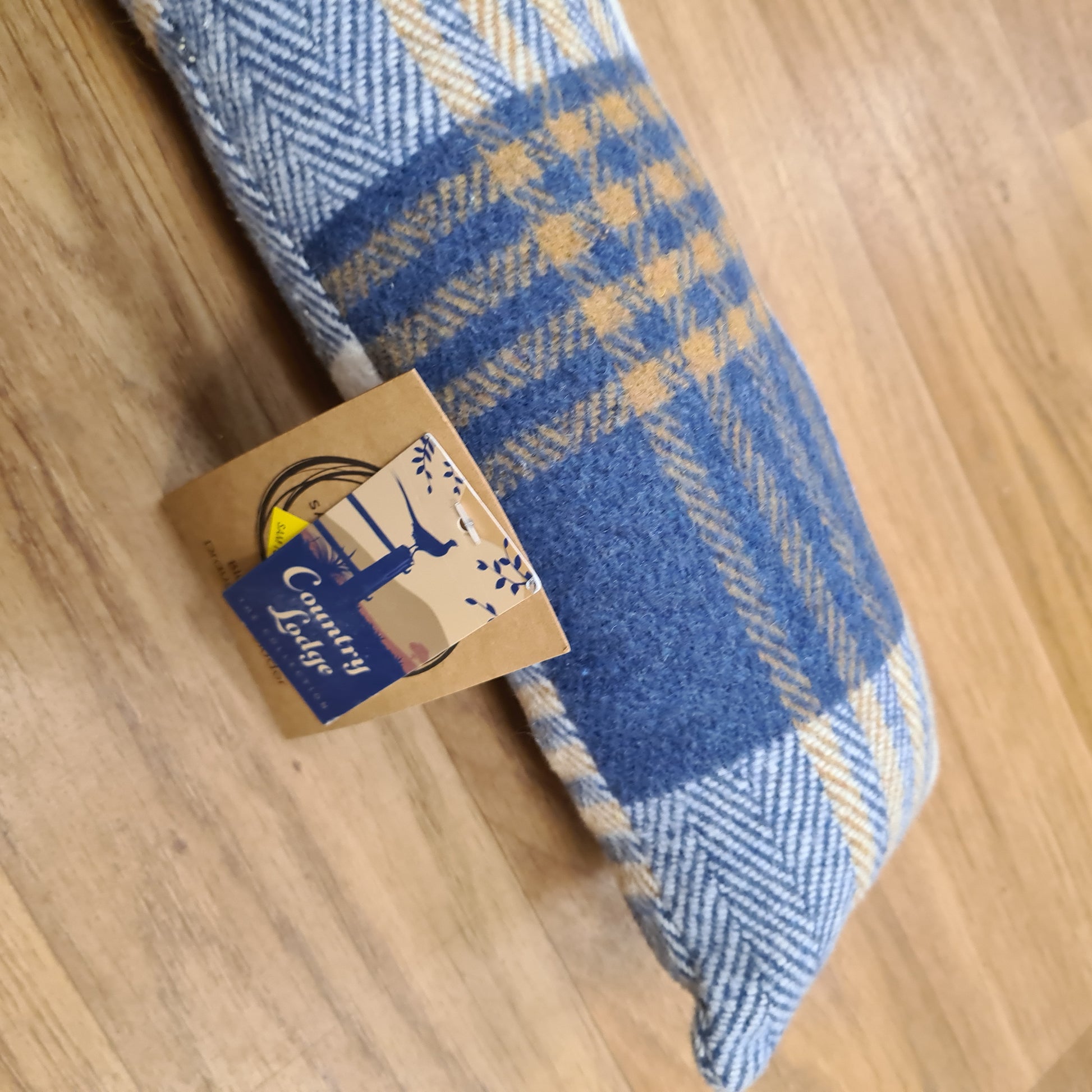 Samuel Lamont Tweed Draught Excluder Blue