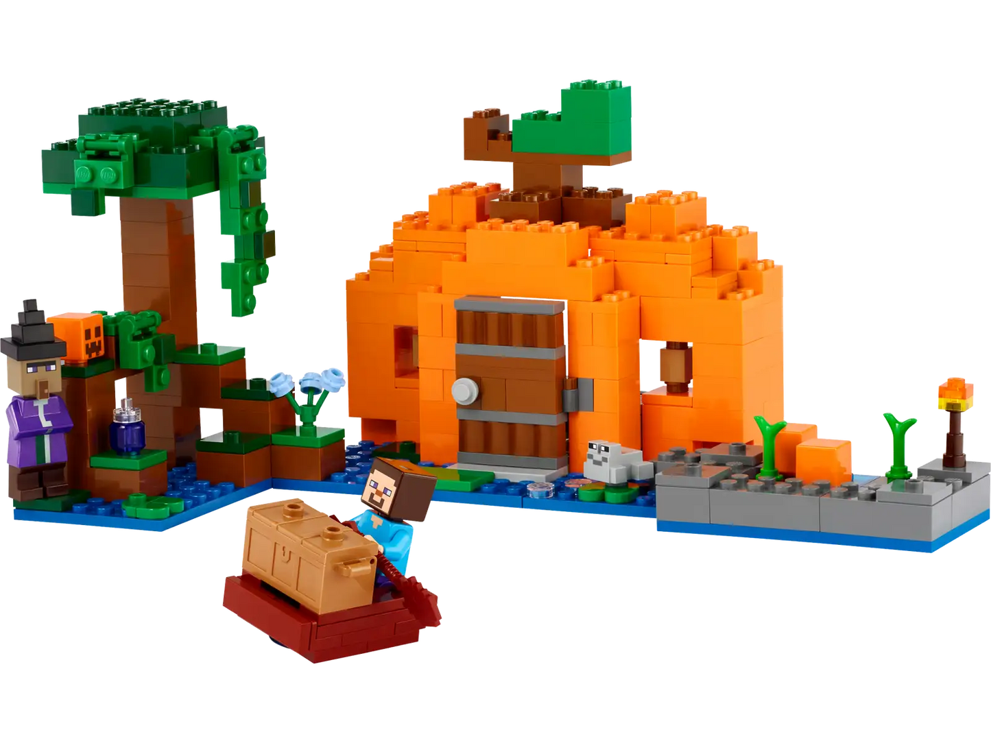 Lego Minecraft The Pumpkin Farm 21248