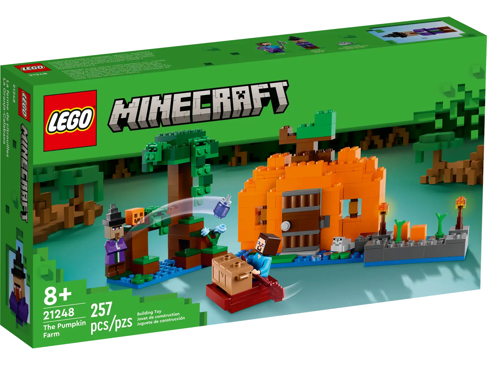 Lego Minecraft The Pumpkin Farm 21248