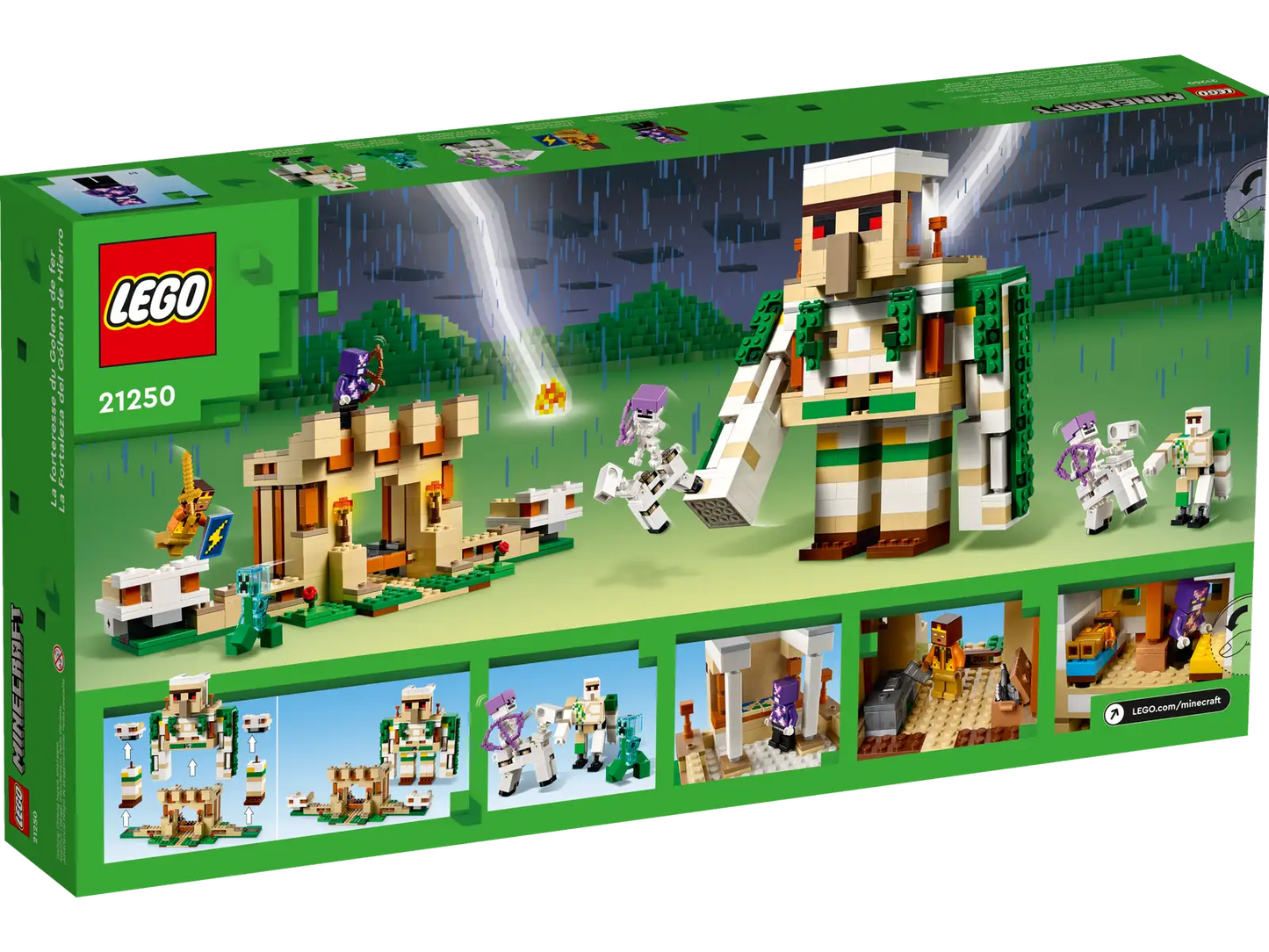 Lego Minecraft The Iron Golem Fortress 21250