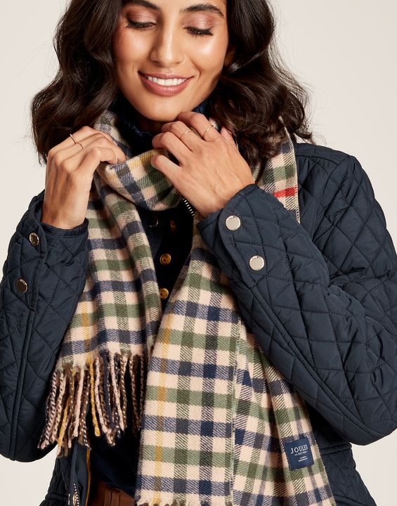 Joules Langtree Check Scarf