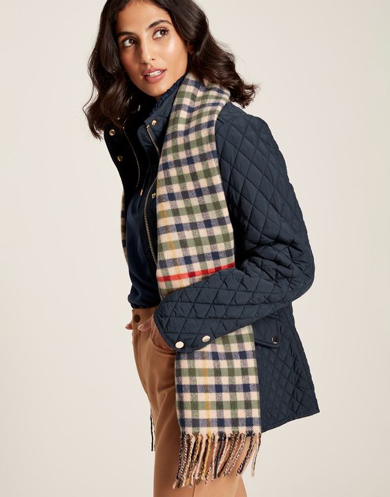 Joules Langtree Check Scarf