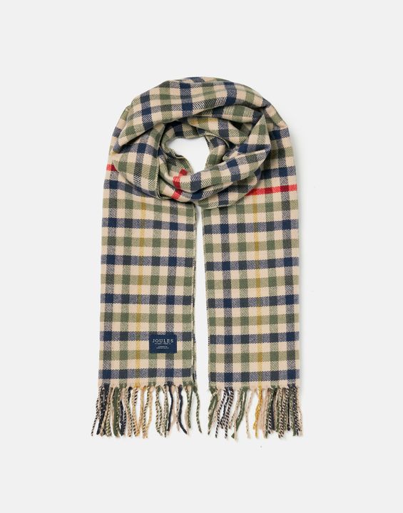 Joules Langtree Check Scarf