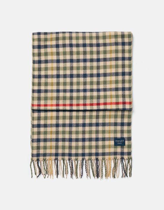 Joules Langtree Check Scarf