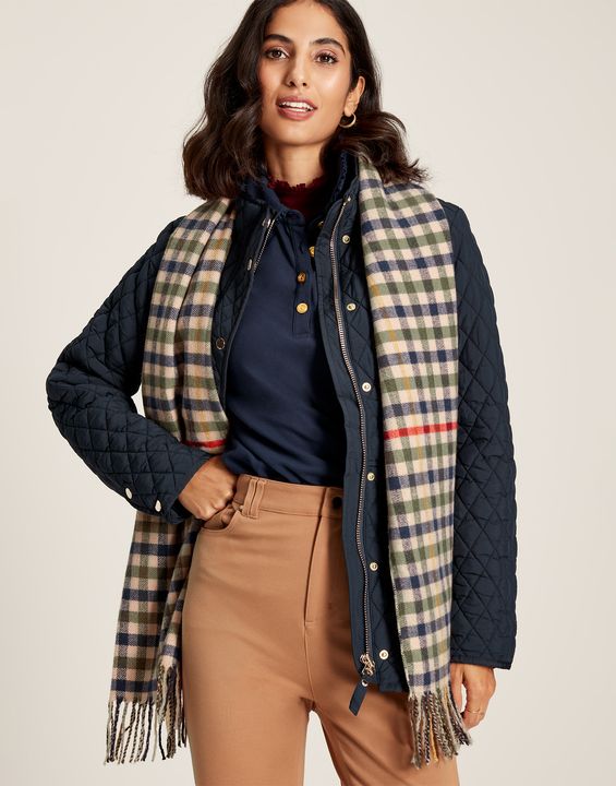 Joules Langtree Check Scarf