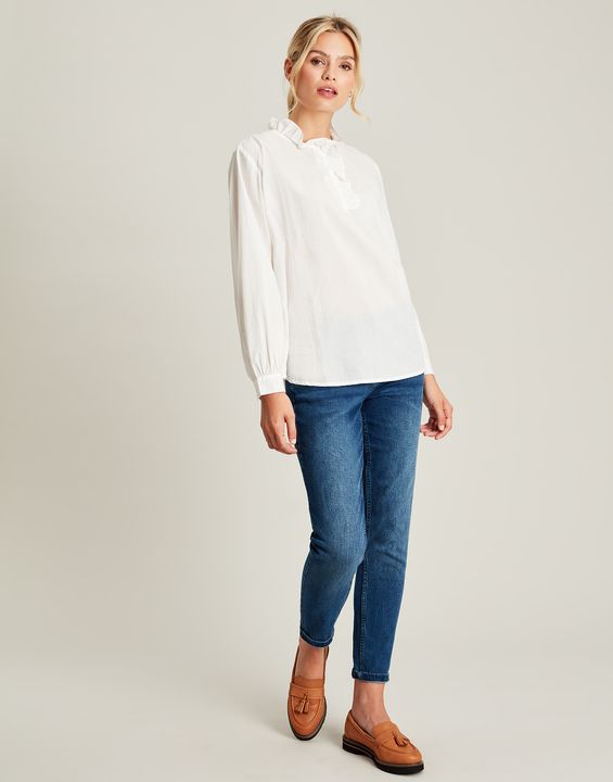 Joules Melanie Frill Blouse