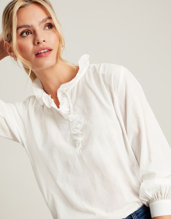 Joules Melanie Frill Blouse