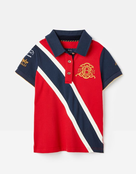 Joules Girls Burghley Polo Shirt