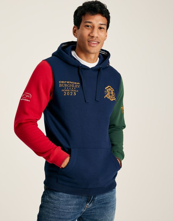 Joules Burghley Unisex Hoodie - French Navy