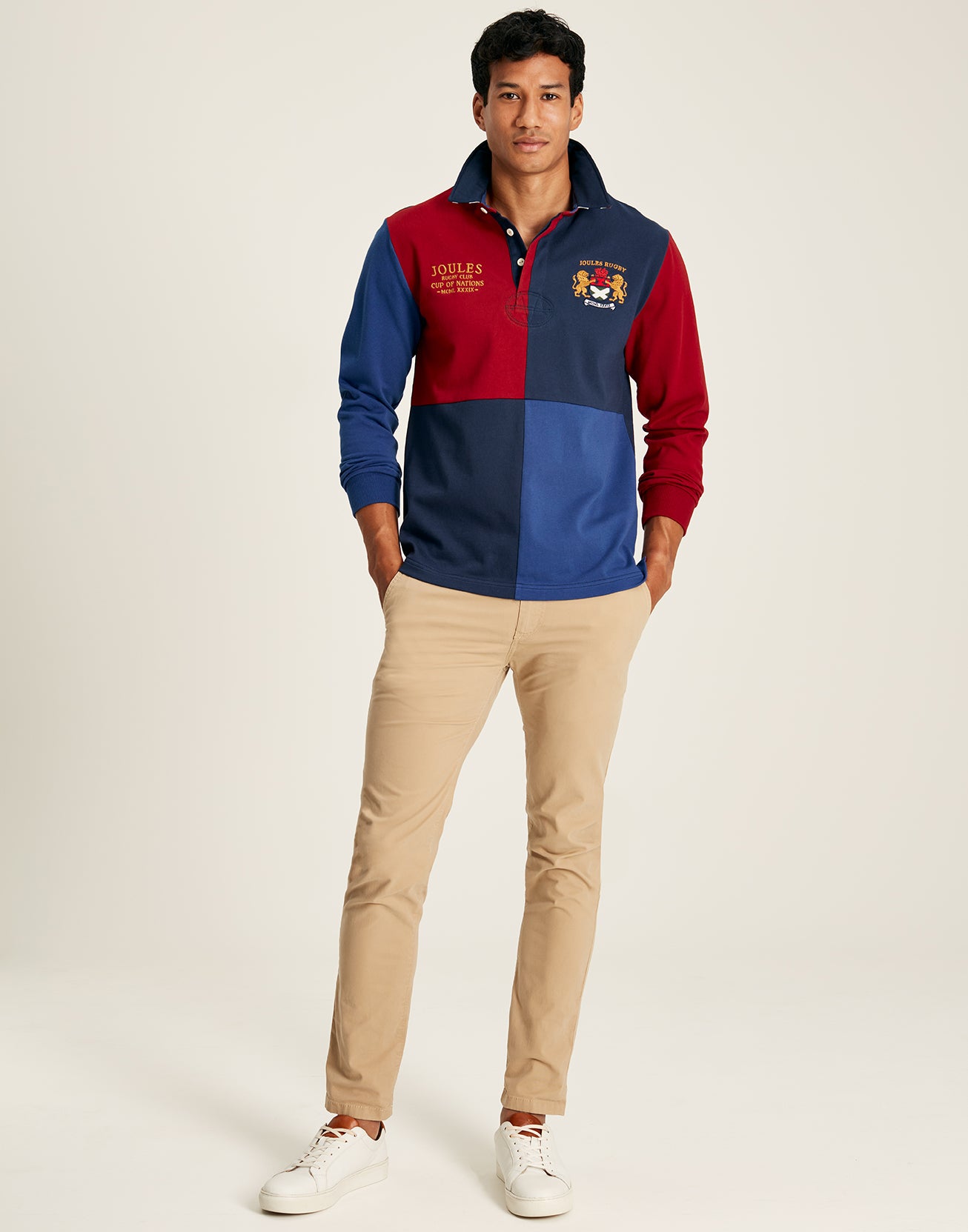 Joules Harlequin Rugby Shirt