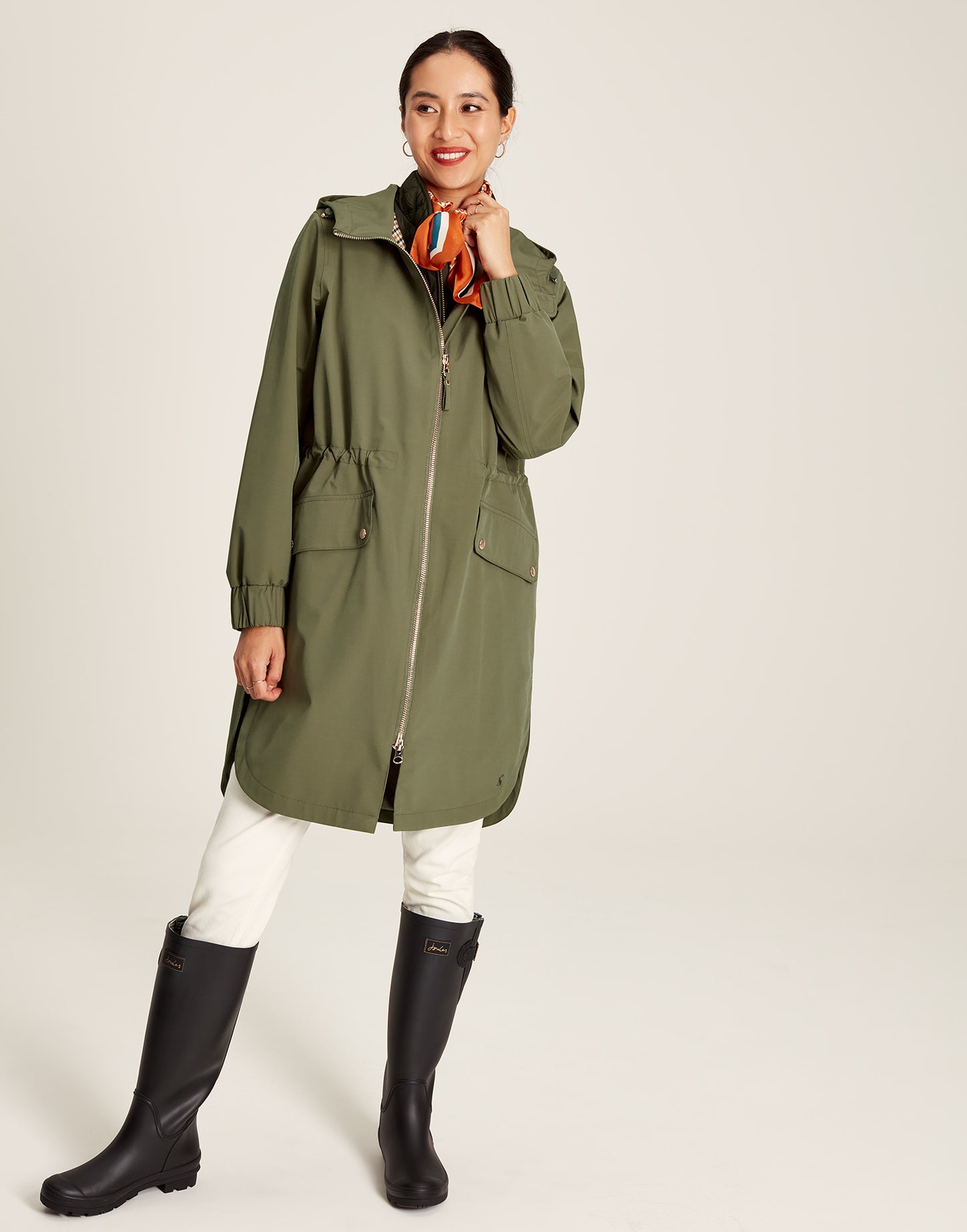 Joules Elmfield Zip Through Coat