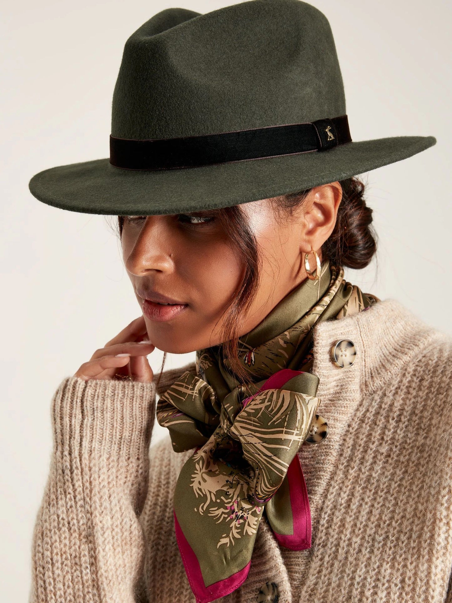 Joules Maude Fedora Hat