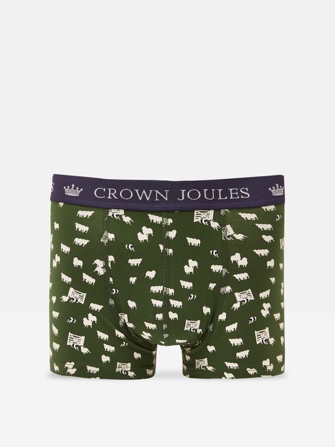 Joules Crown Joules Cotton Boxers 2 Pack