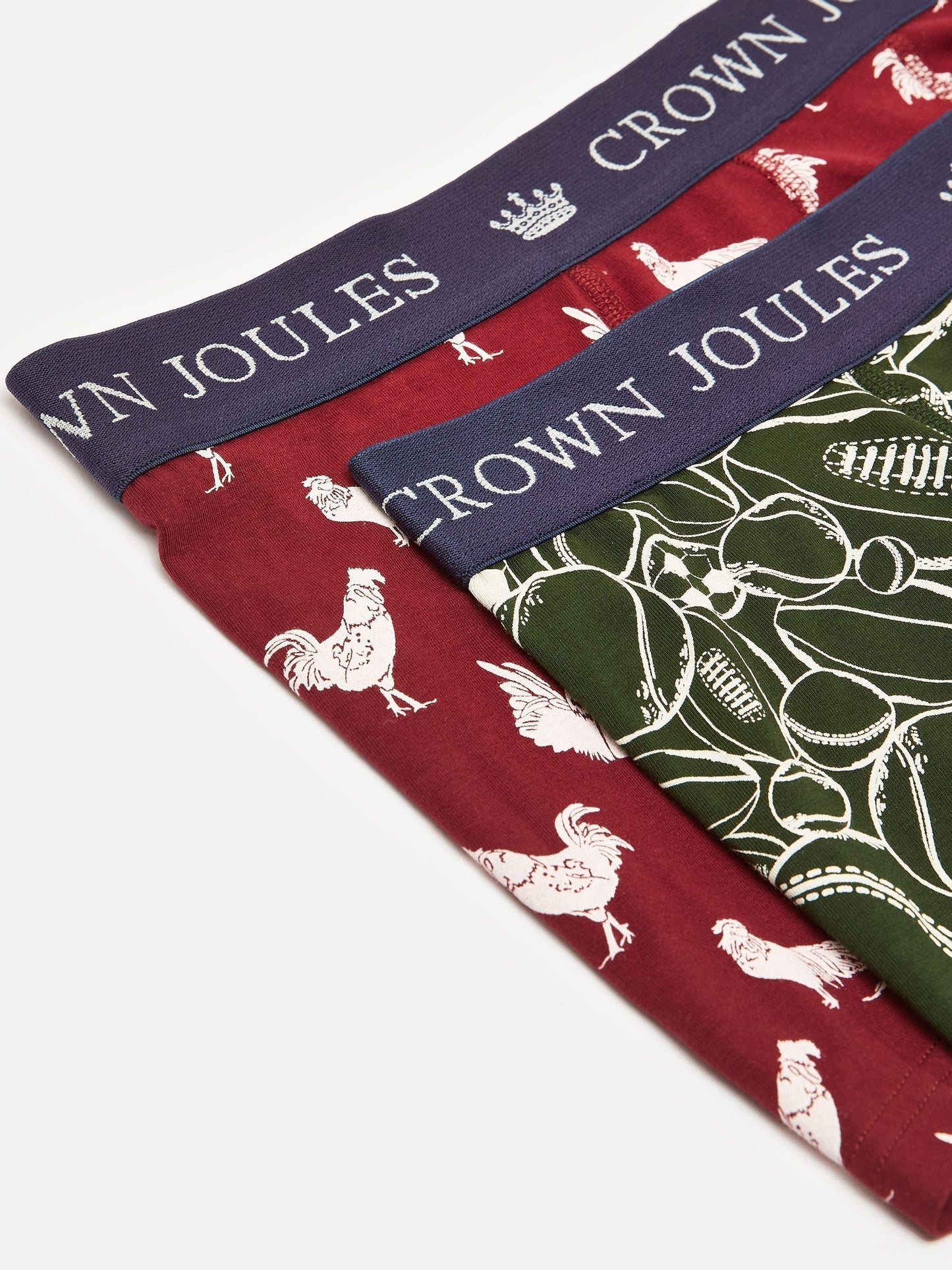 Joules Crown Joules Cotton Boxers 2 Pack