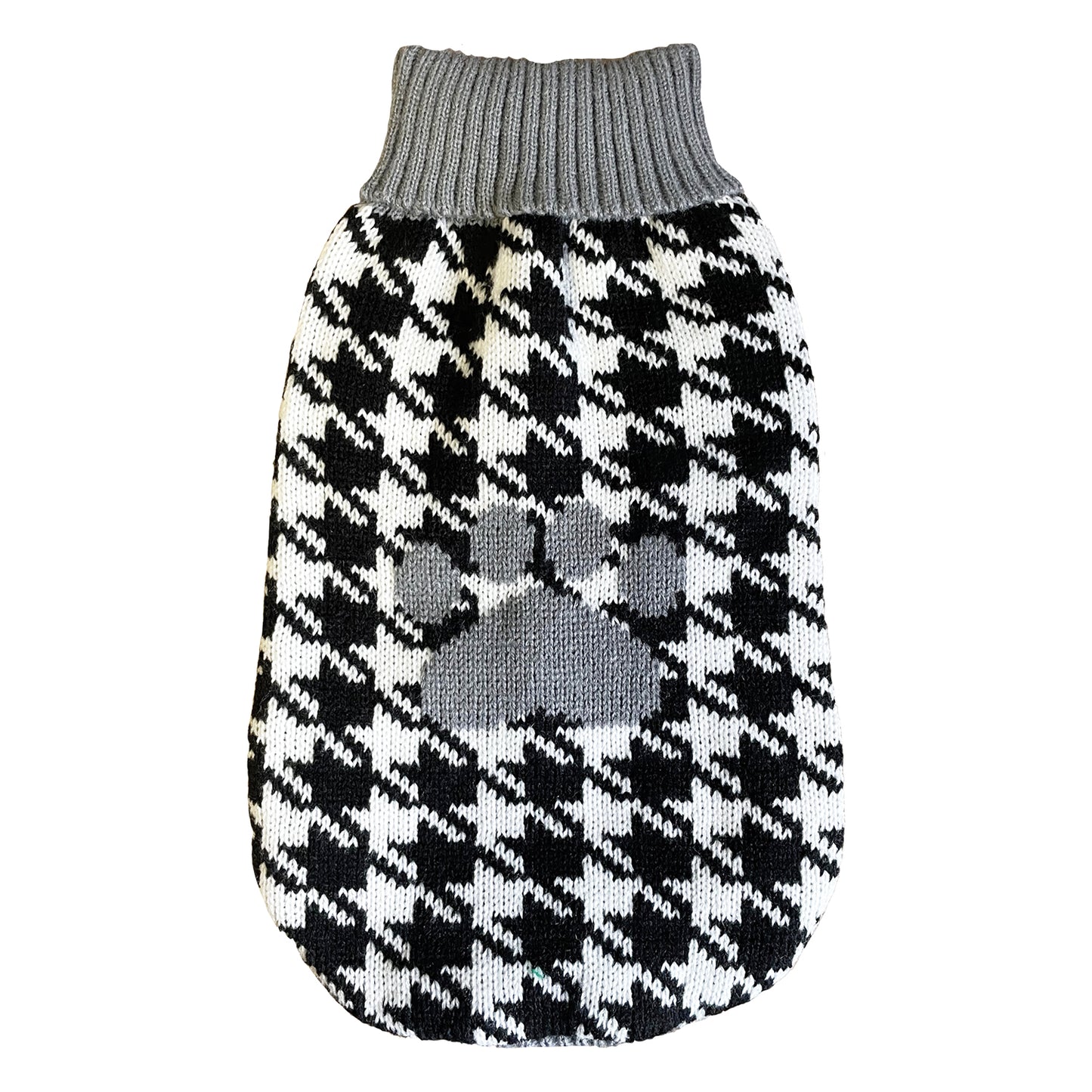 Happy Pet Dog Jumper Cosy Knit Winter Paw S/M