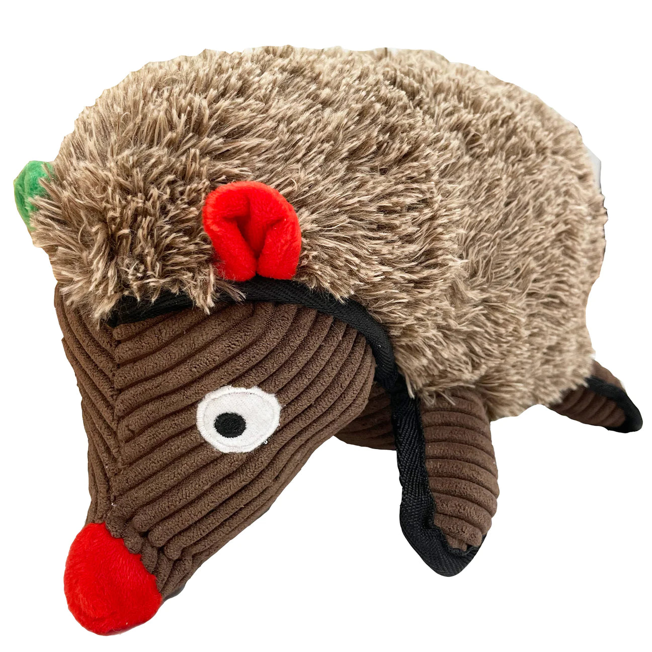 Happy Pet Dog Toy Luxury Christmas Hedgehog