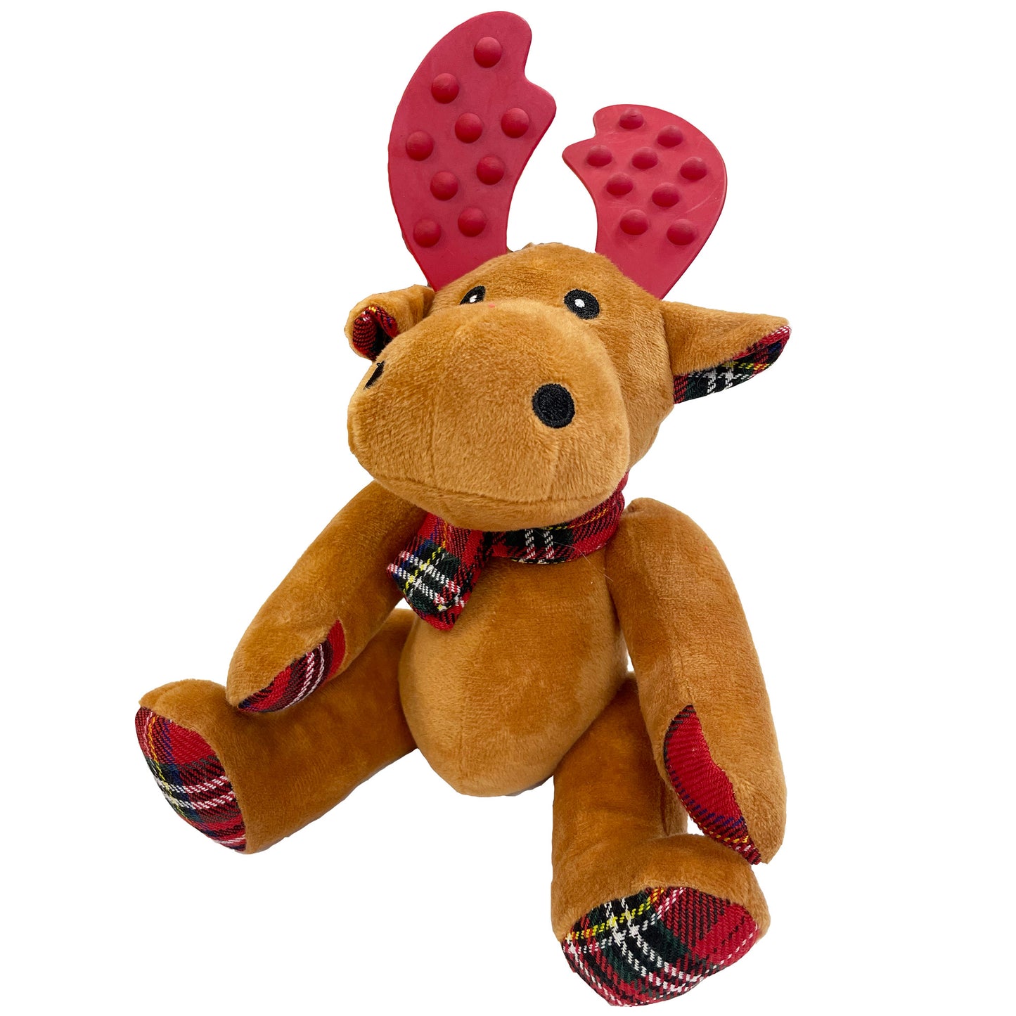 Happy Pet Dog Toy Reindeer Cuddles