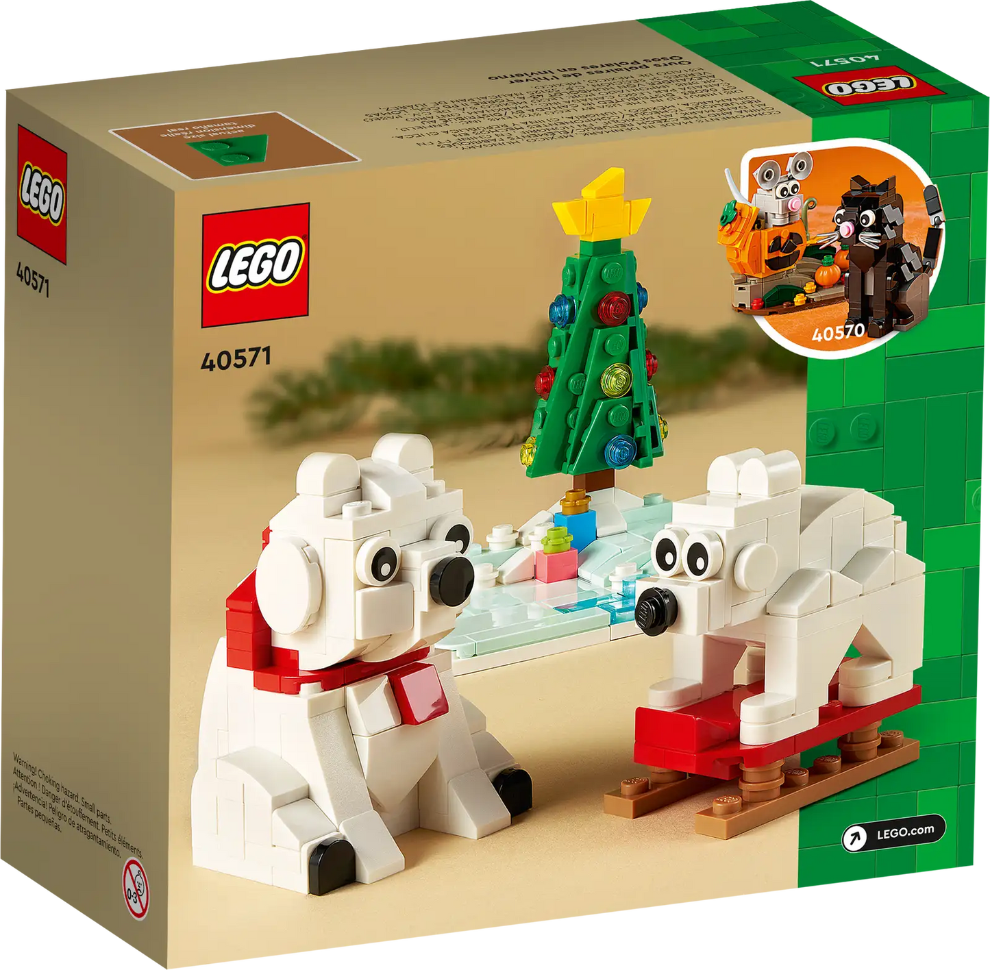 LEGO Wintertime Polar Bears 40571