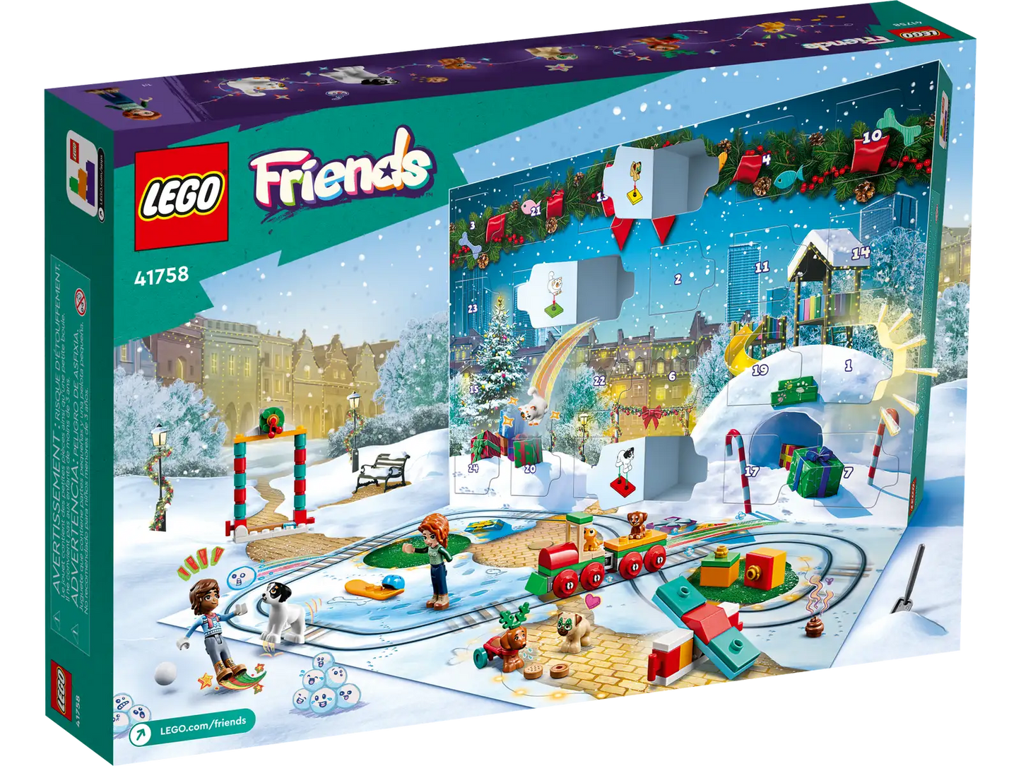 Lego Friends 2023 Advent Calendar 41758