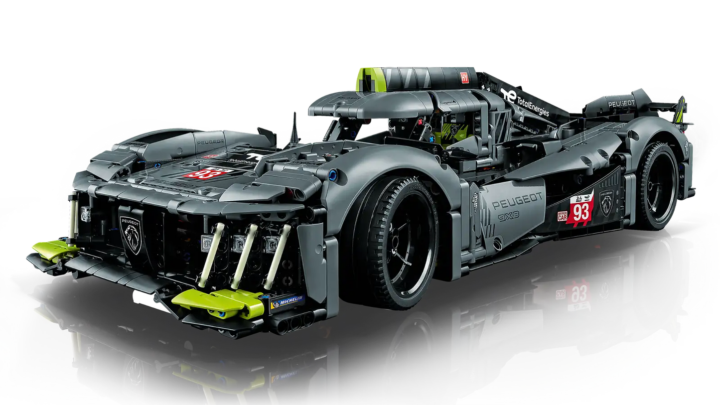 Lego Technic PEUGEOT 9X8 24H Le Mans Hybrid Hypercar