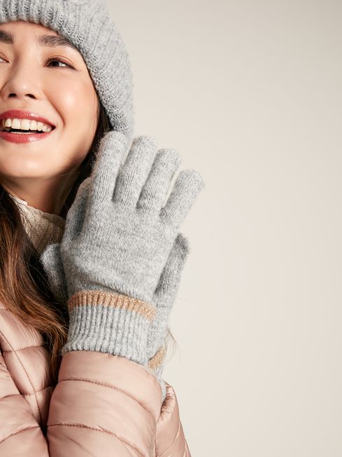 Joules Eloise Knitted Gloves