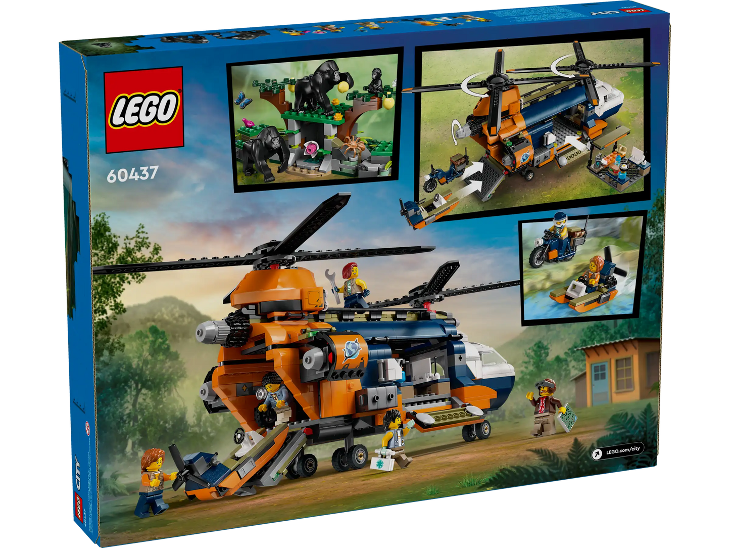 Lego City Jungle Explorer Helicopter at Base Camp 60437 – Sam Turner & Sons