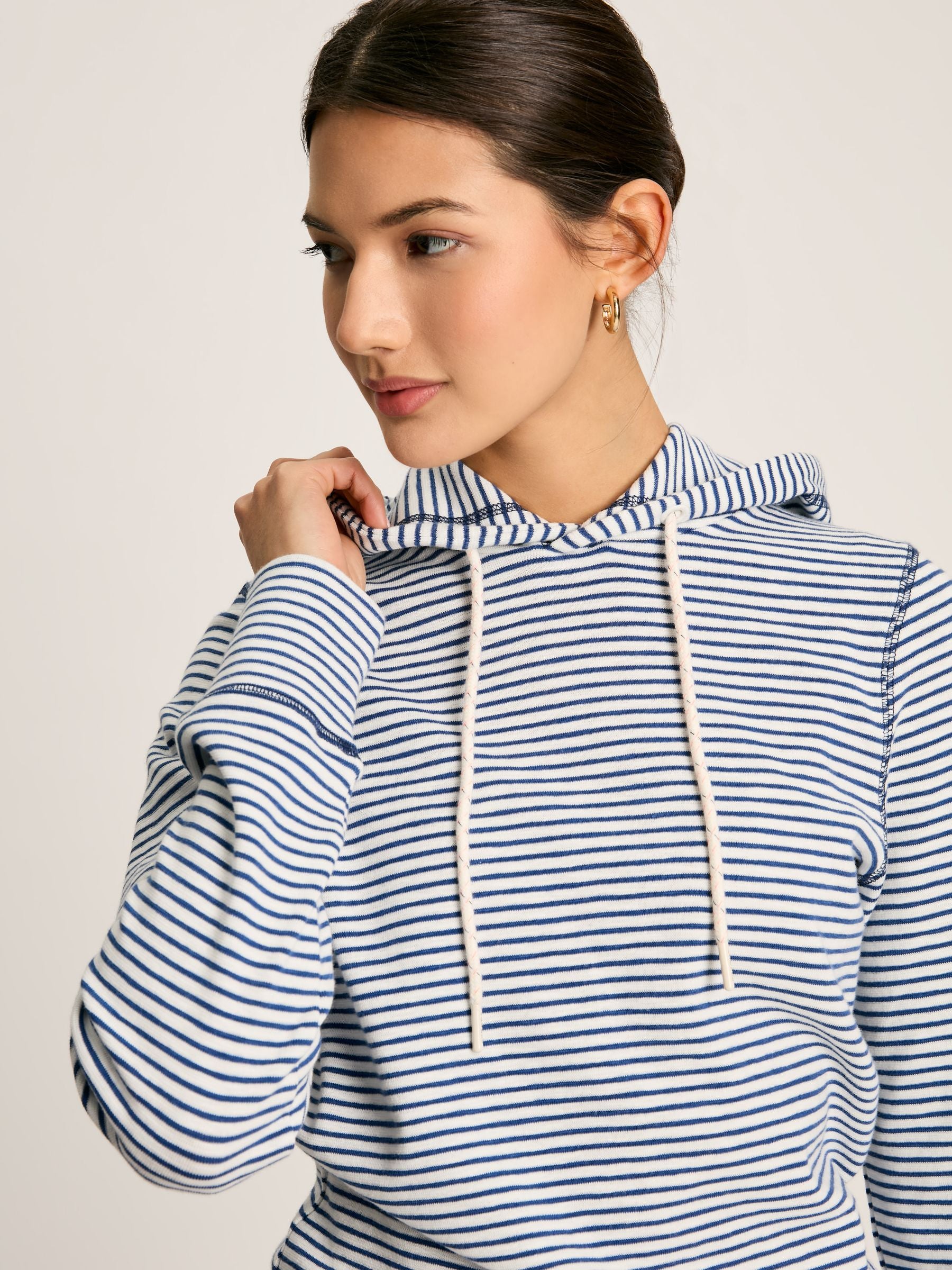 Joules striped hoodie shops