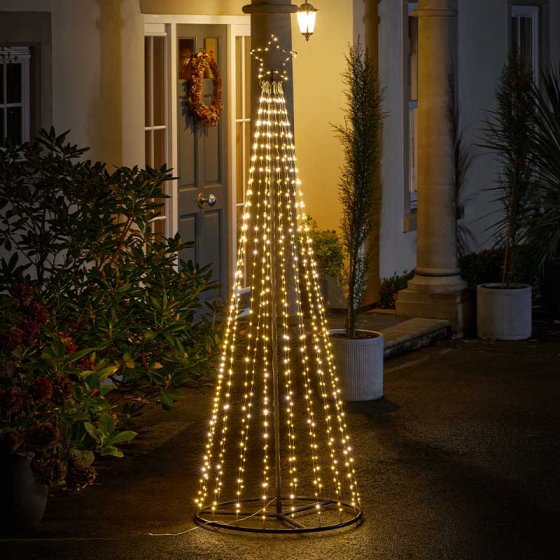 Three Kings 2.1m TwinkleTree - Warm/Cool White