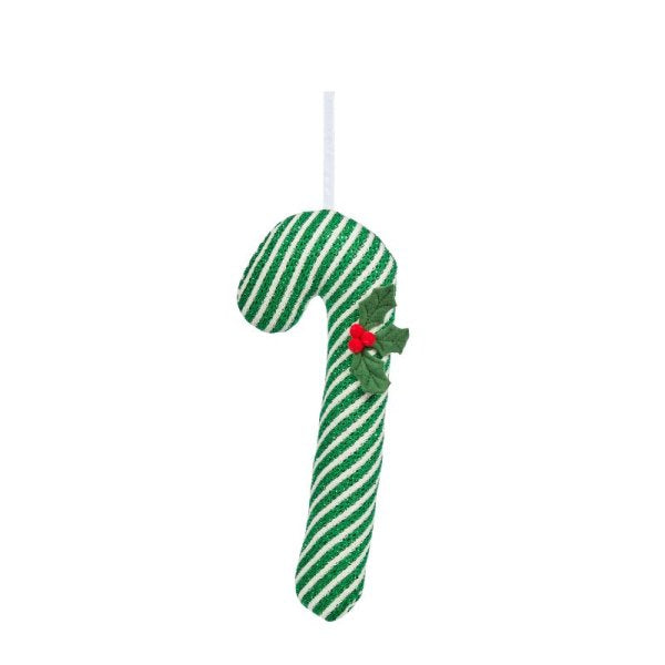 Three Kings Candy Cane - Green Stripe