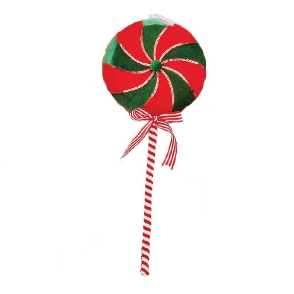 Three Kings 60cm LolliCandy Swirl – Red/Green