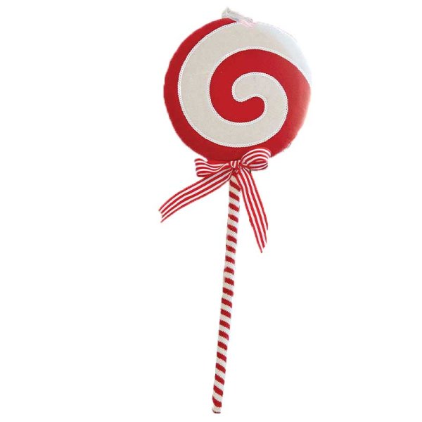 Three Kings 60cm LolliCandy Spiral - Red/White