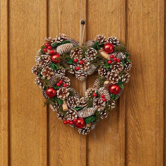 Three Kings YuleFest Heart - 35cm