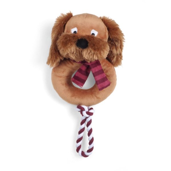 Zoon Dog Toy Cockapoo Rope Ring