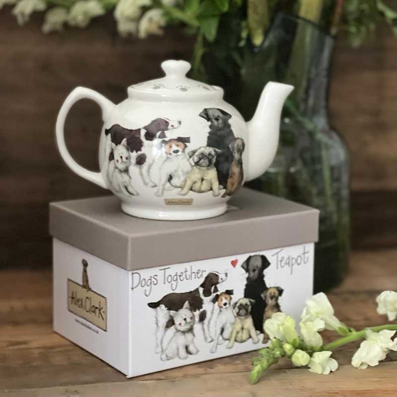 Alex Clark Delightful Dogs Teapot