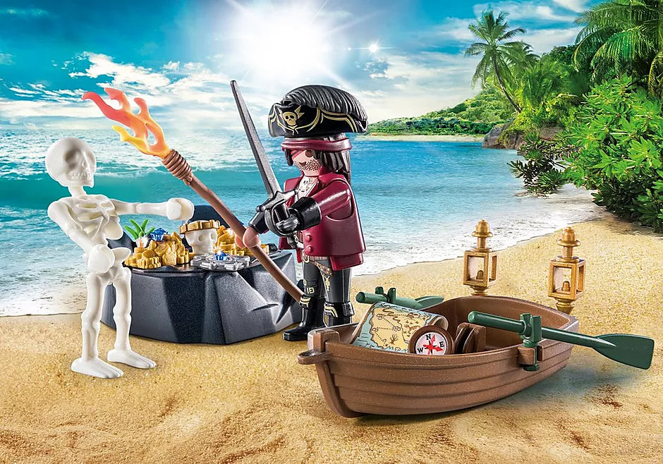 Playmobil Pirates Pirate with Rowboat Starter Pack 71254