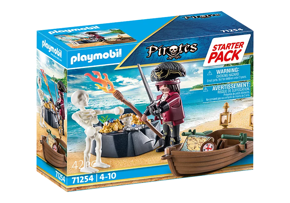 Playmobil Pirates Pirate with Rowboat Starter Pack 71254